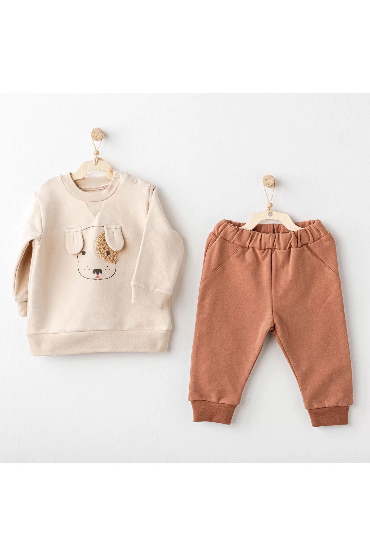 dalinda Basic 2'li Bebe Takım Beige