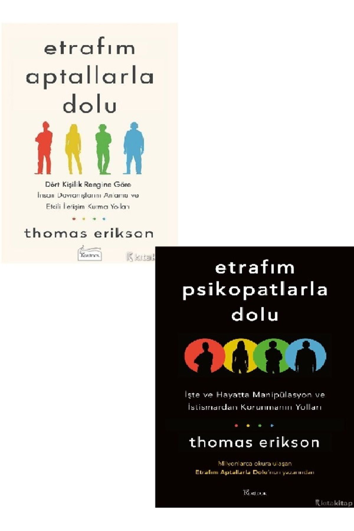 Destek Yayınları Etrafım Aptallarla Dolu - Etrafım Psikopatlarla Dolu - Thomas Erikson 2 KİTAP ( ÜCRETSİZ KARGO )