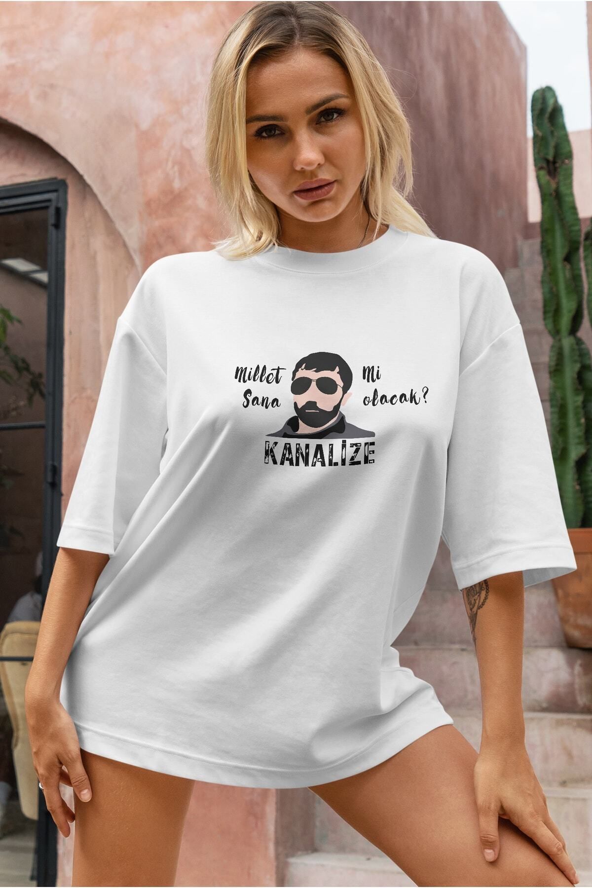 Pisa Art Millet Sana Kanalize Mi Olacak? 20/1 Compact T-shirt