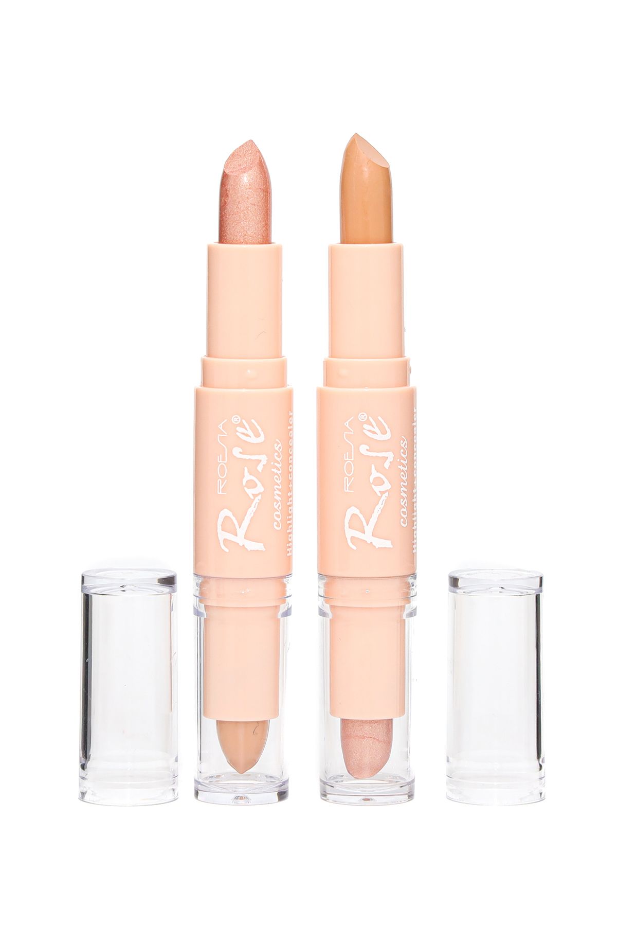 Roesıa Rose Cosmetics Rose Çift Taraflı Aydınlatıcı & Concealer Stick