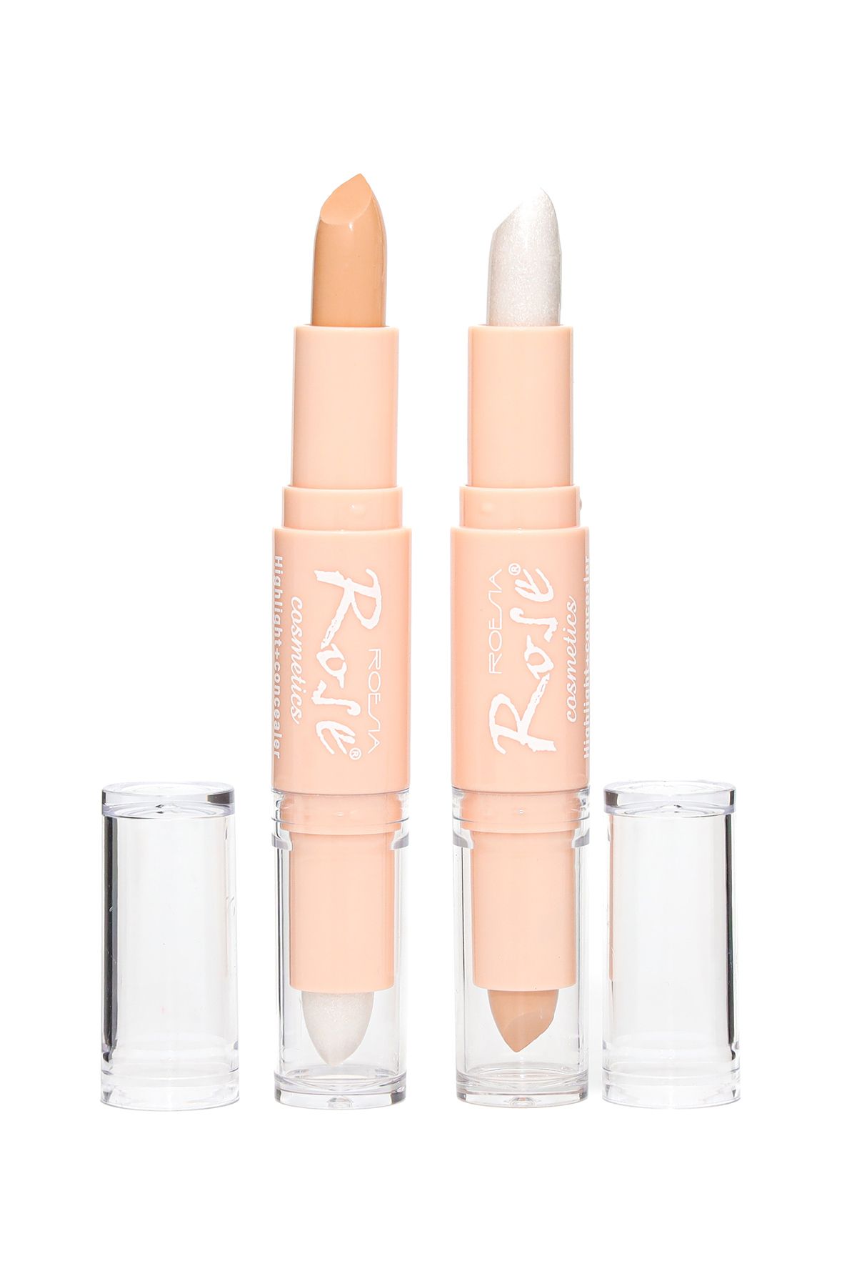 Roesıa Rose Cosmetics Rose Çift Taraflı Aydınlatıcı & Concealer Stick