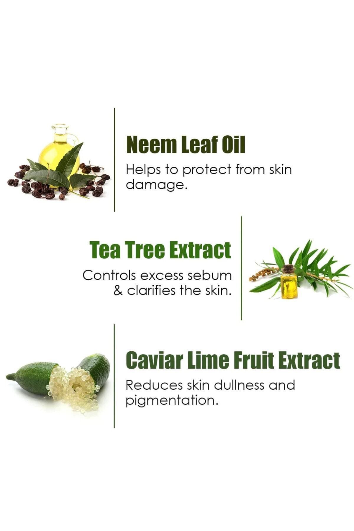 WOW Skin Science-Anti-Acne Face Serum-97,8% Natural-Anti-Blemish-aha-neem Leaf Oil, Tea Tree Oil, Caviar 30ml 6