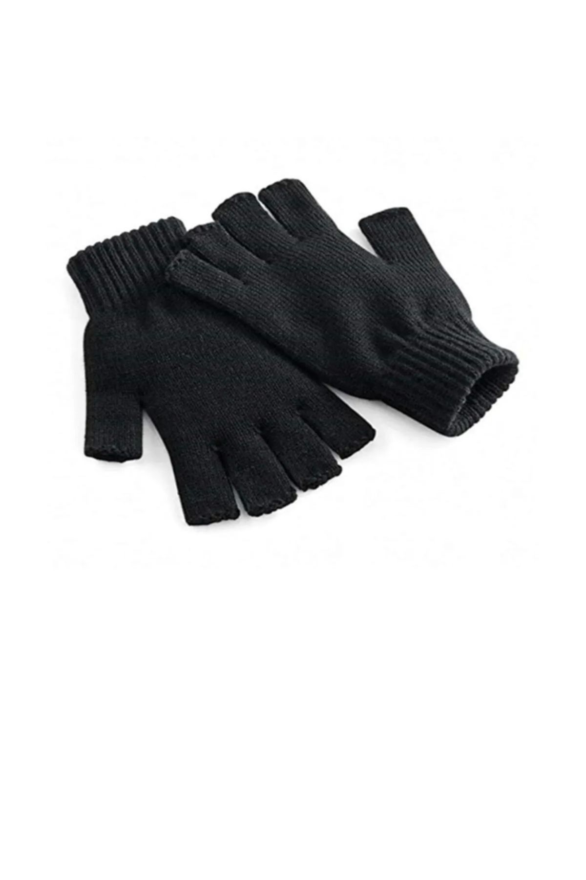 ResBey Fingerless Half Gloves-Black