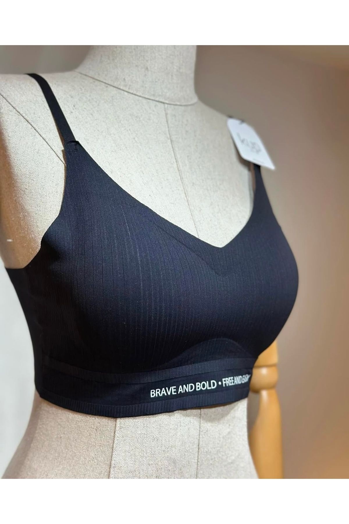F.K-Bralet Bra with Removable Pads Without Padding 5