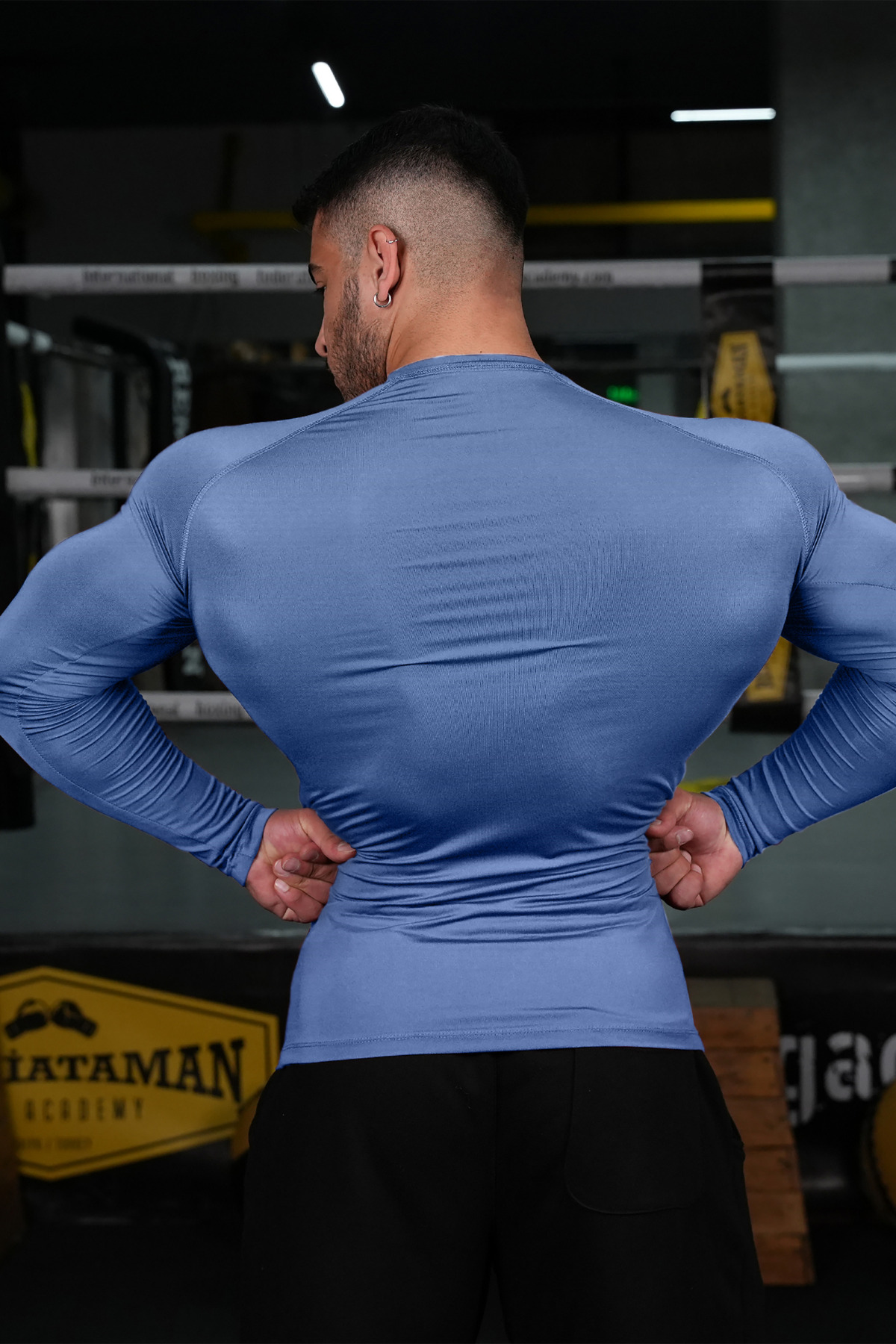 Thelood Mavi Compression Tshirt Şekillendirici Body görsel 2