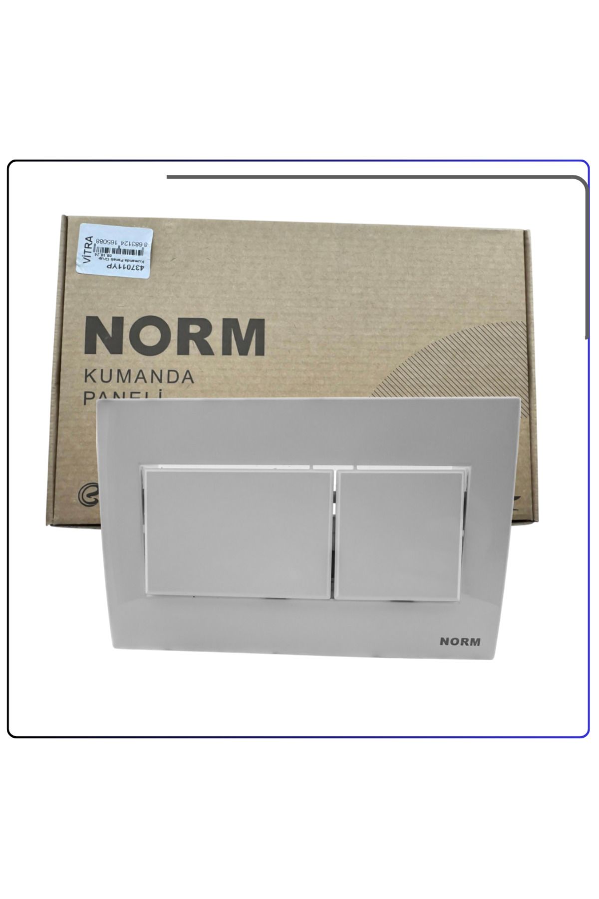 VitrA 43701YP VitrA Kumanda Panel Beyaz (Norm)