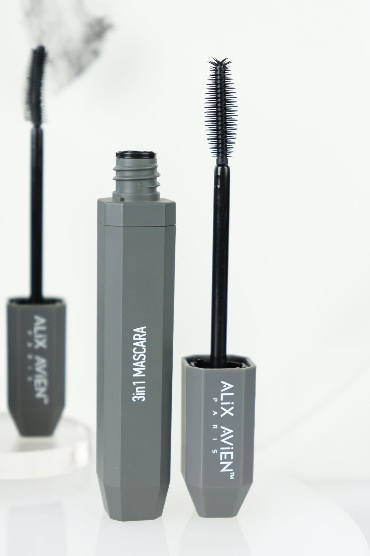 Alix Avien Yoğun Siyahlık & Hacim Veren Maskara - 3 In 1 Mascara-4