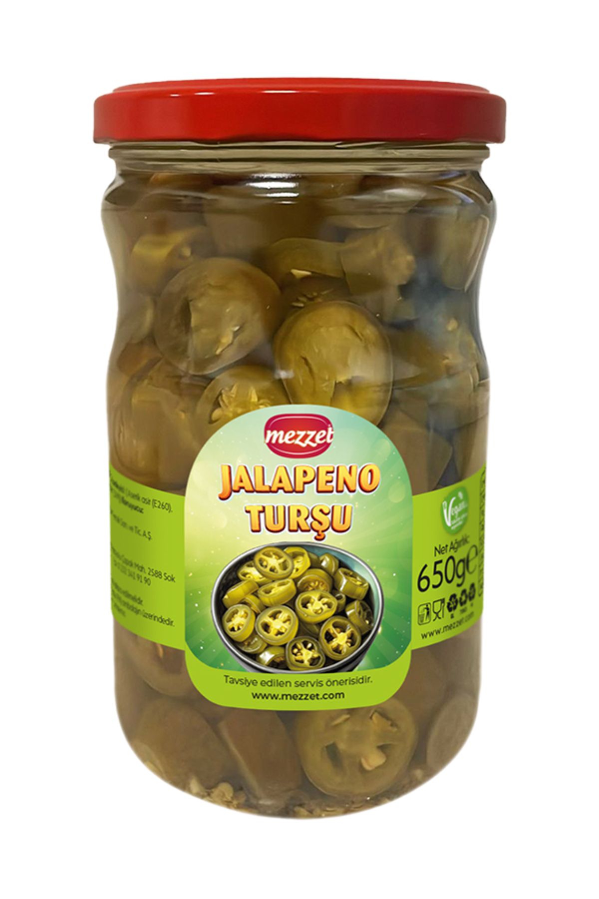 Mezzet Jalapeno Turşu 650 gram