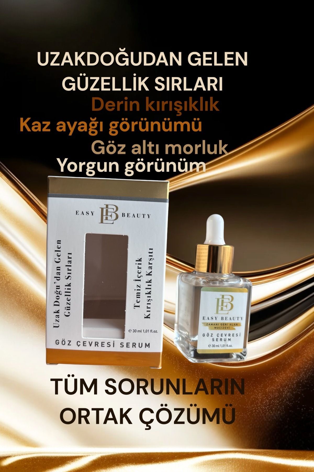 Easy Beauty Göz Çevresi Kırışıklık ve Halka oluşum Karşıtı Serum