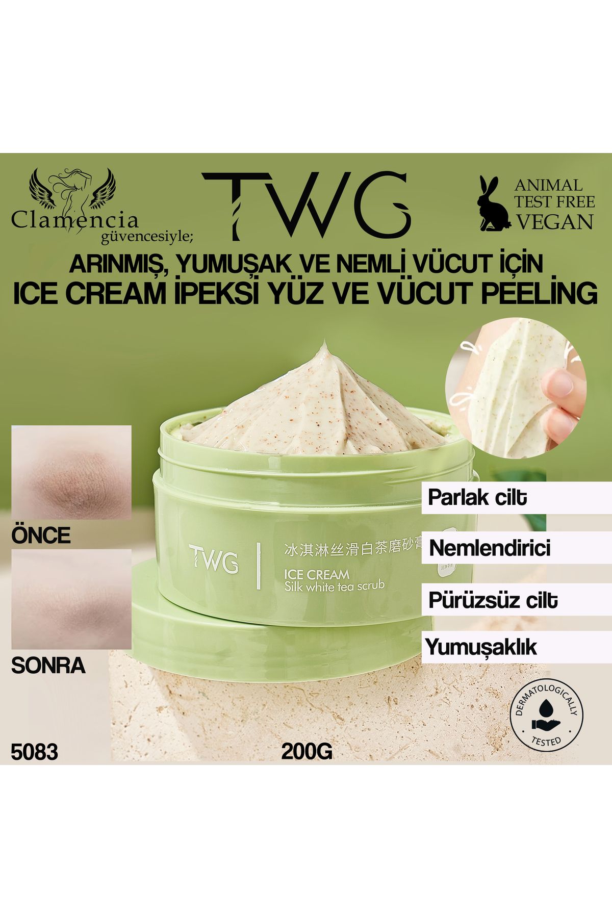 twg Ice Cream Vücut Peelingi