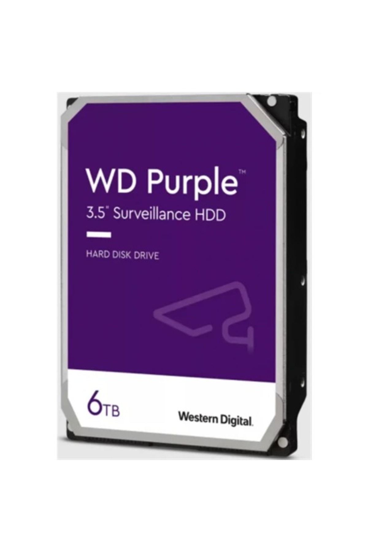 WD 3.5 PURPLE 6TB 5400RPM 256MB SATA3 Güvenlik HDD WD64PURZ (7/24) Wd TR Disty Garantili