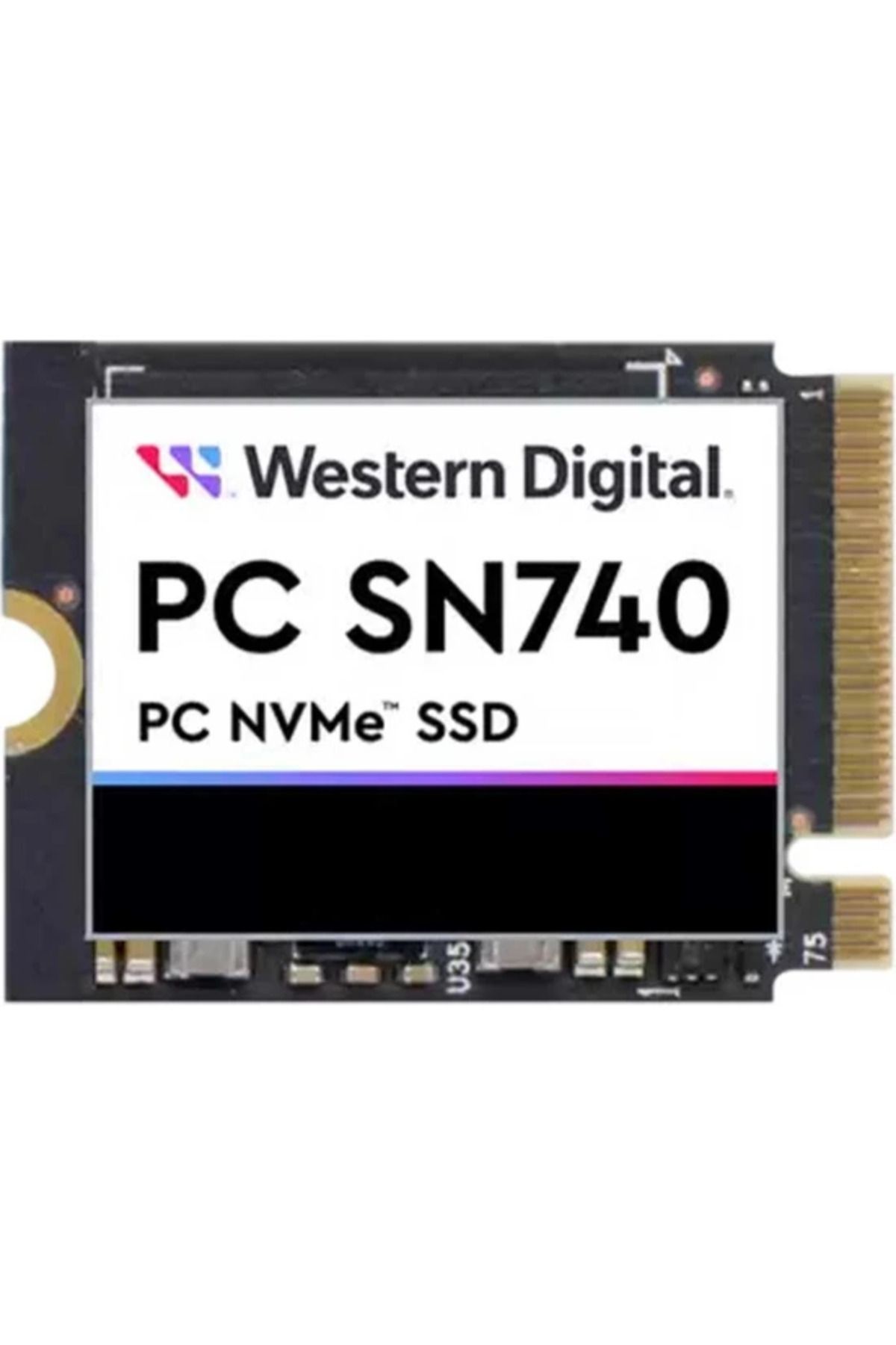 WD SN740 2230 256GB MİNİ NVME PCIE M.2 5150/4850 SSD (Kutusuz) SDDPTQD-256G-1012