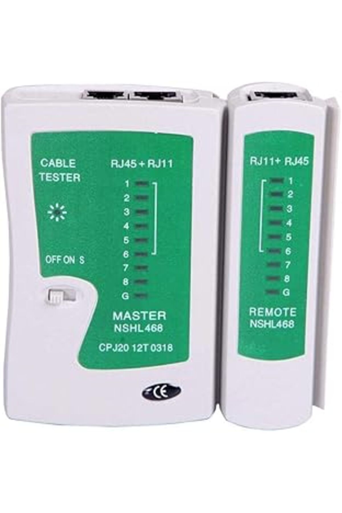 Cepahir Alfais Al-4523 Rj11 Rj45 Cat5 Network Kablo Test Kontrol Bağlantı Cihazı Ledli