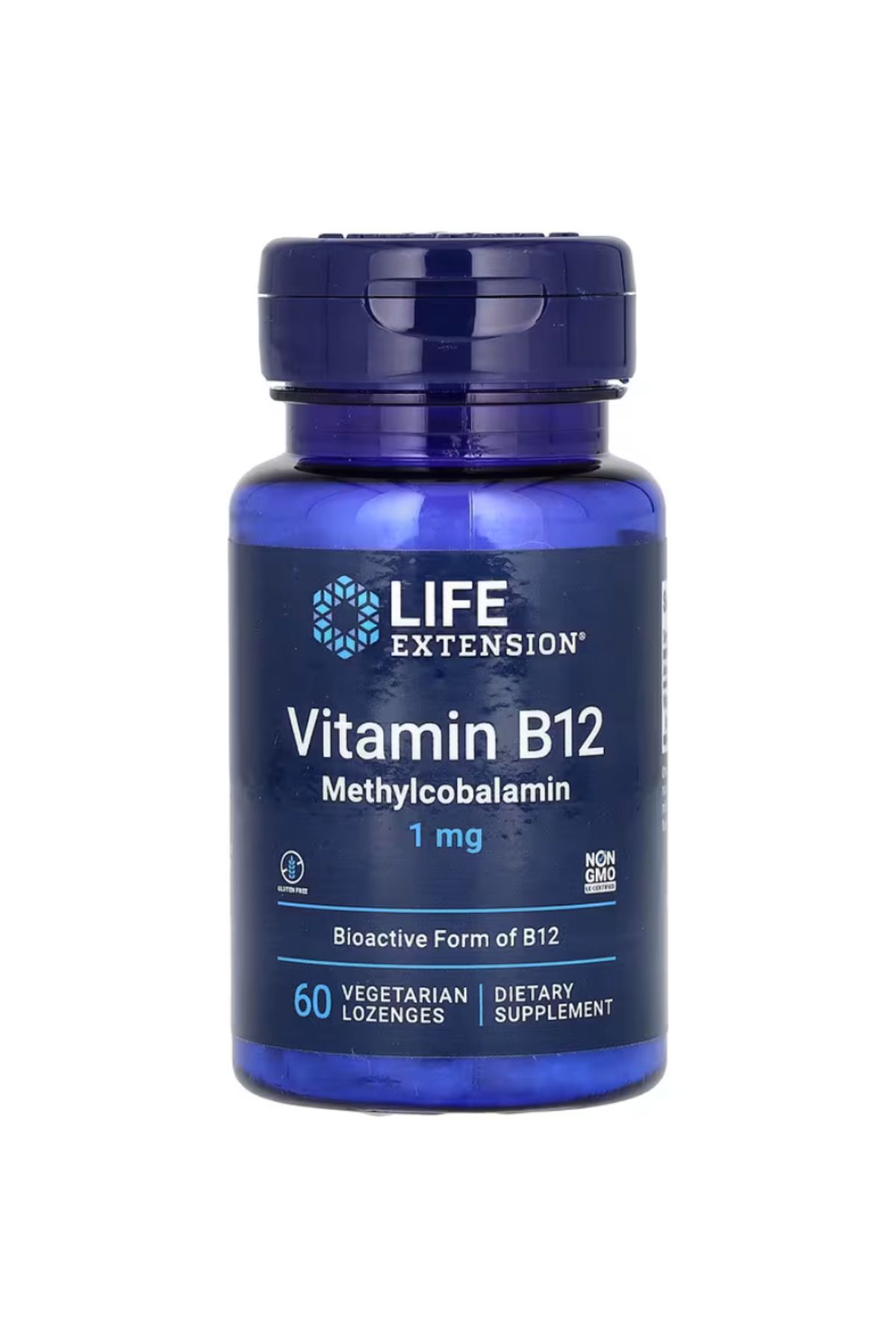 Life Extension , Vitamin B12 Methylcobalamin, 1 Mg, 60 Vegetarian Lozenges vr54