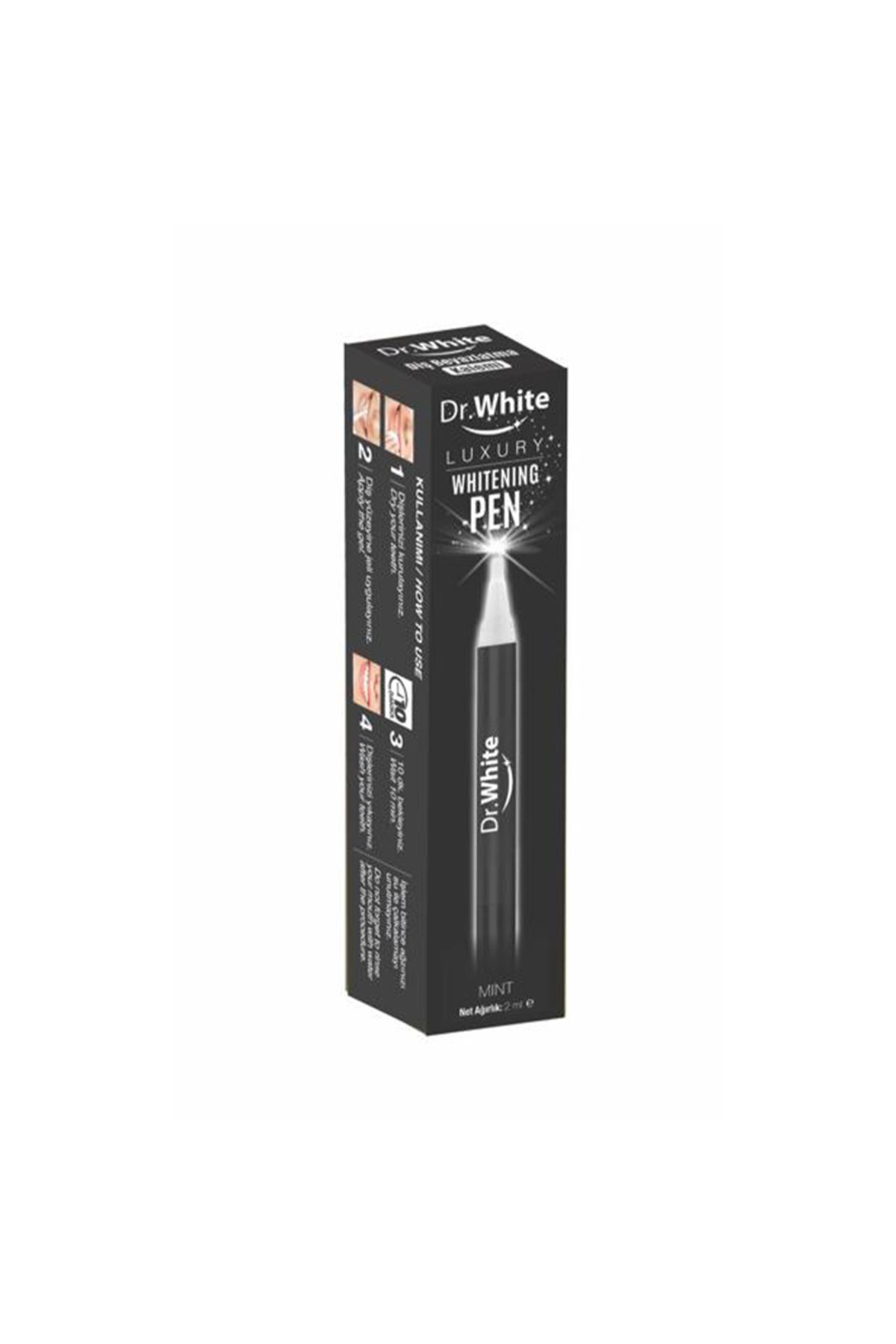 Dr.White Diş Beyazlatma Kalemi 2ml BLACK 2 Adet