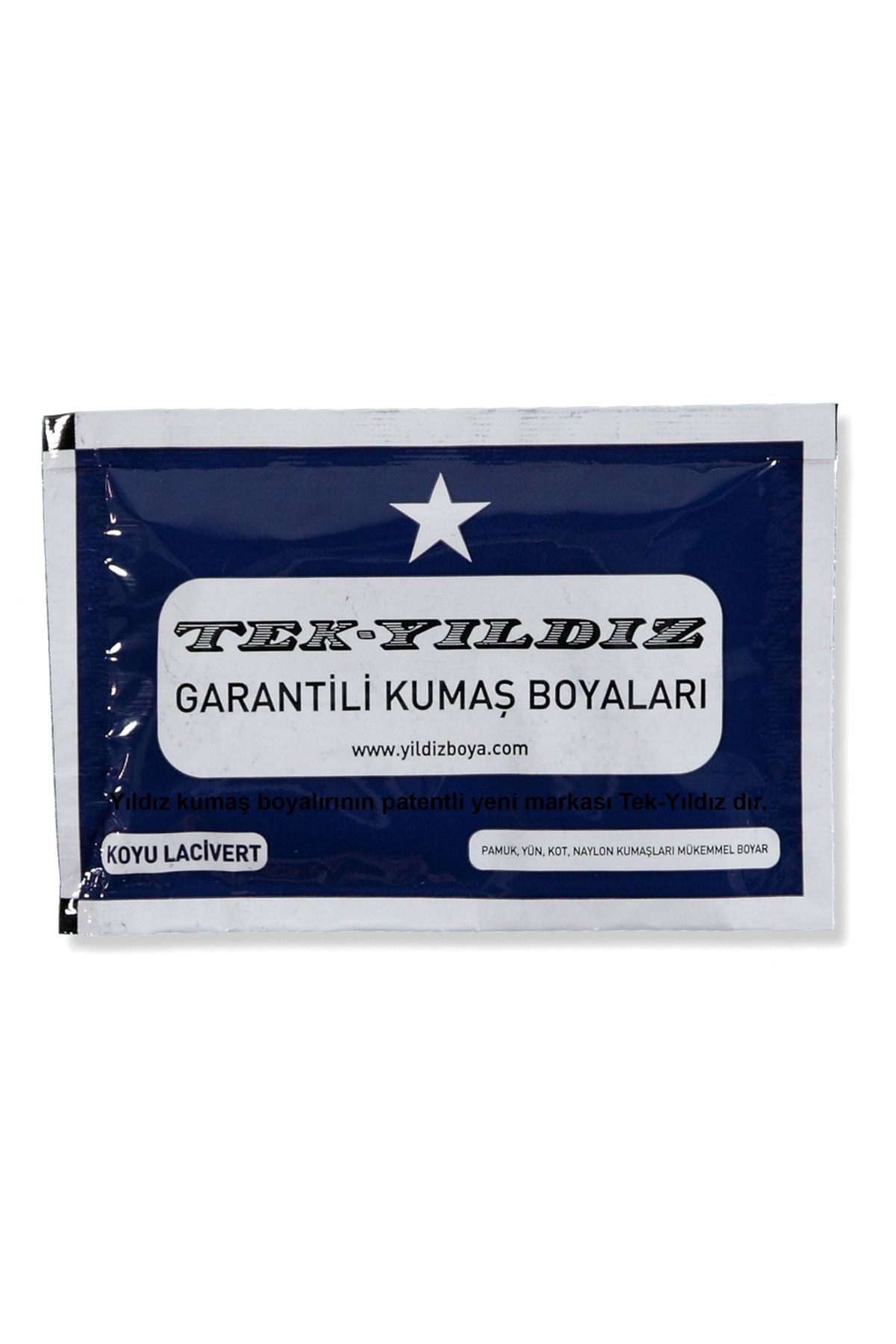 TekYıldız 51 - Kumaş Boyası Lacivert Koyu 11 Gr