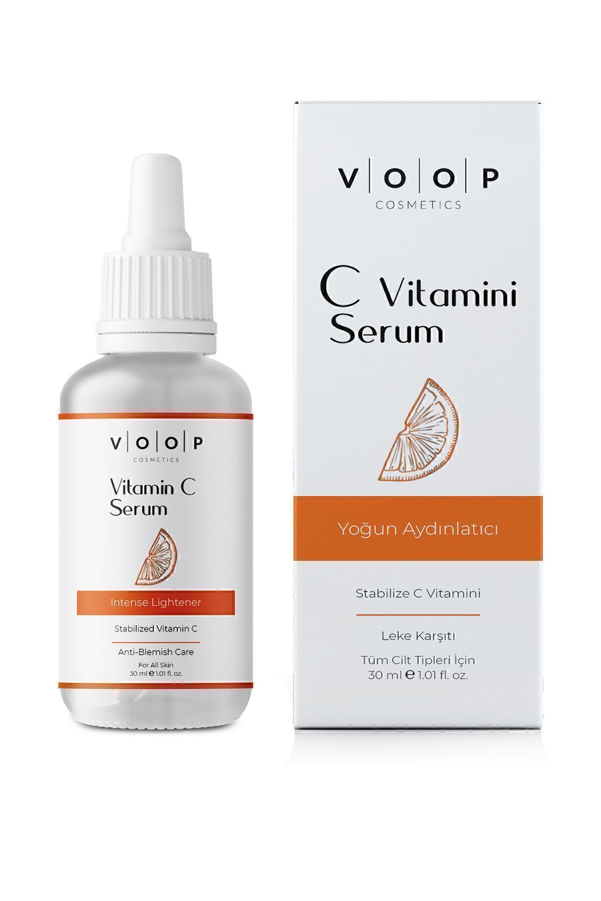 سرم VOOP Brightening Intense Anti-Blemish Vitamin C - 30 ml | مراقبت موثر با 10٪ محتوای ویتامین C