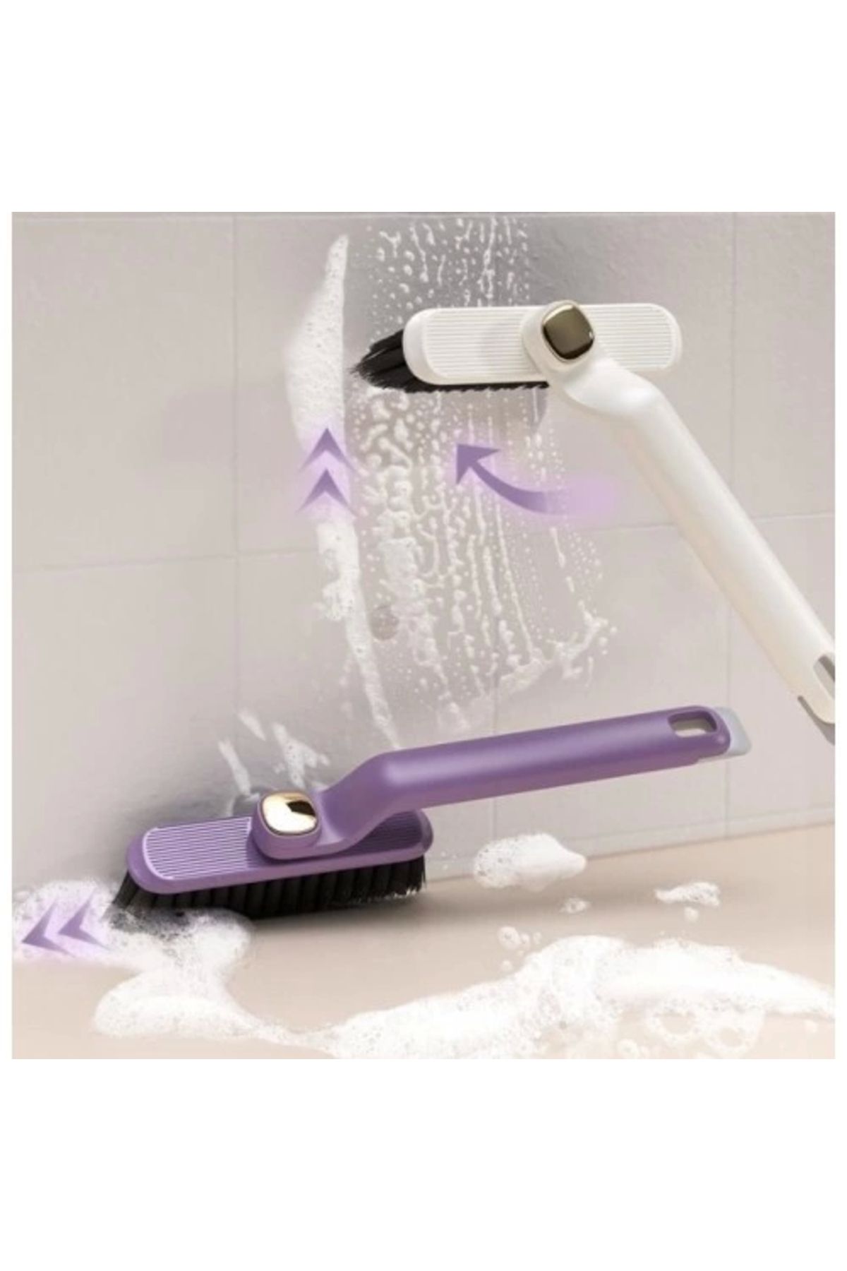 OZES-Cleaning Brush - With Rotating Head and Tweezers 3
