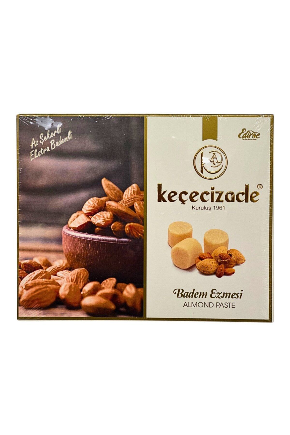 KEÇECİZADE Keçecizade Az Şekerli Extra Bademli Badem Ezmesi 250 GR