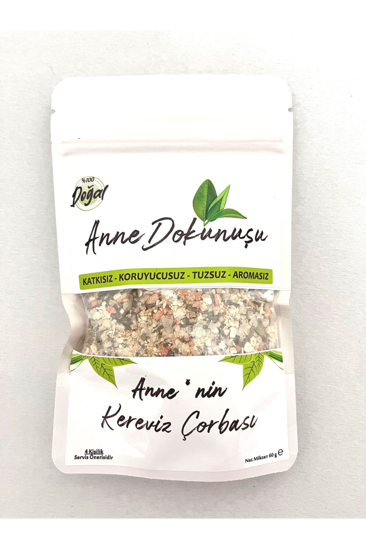 Anne Dokunuşu Kerevizli Sebze Çorbası 60gr. ( Doğal - Katkisiz - Tuzsuz ) 8 Ay+