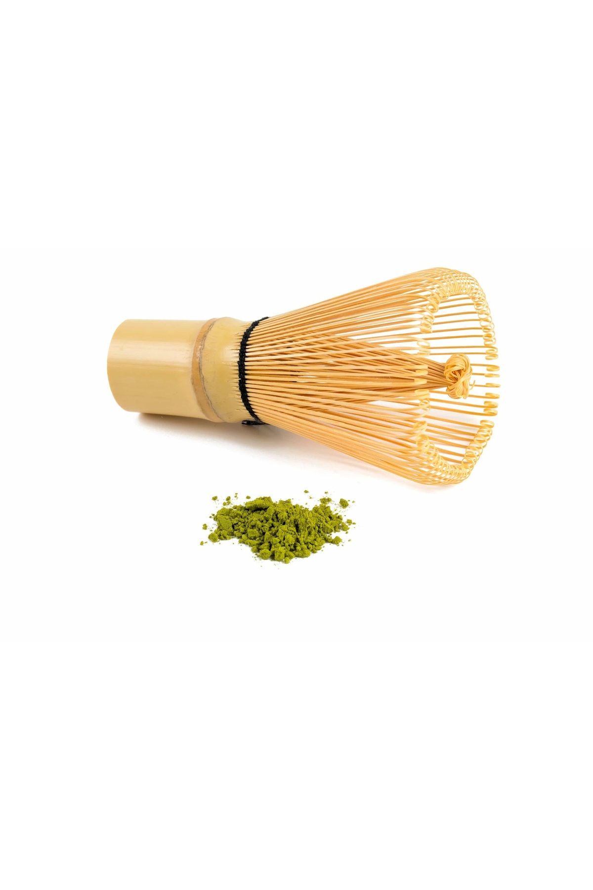 Kraft Matcha Bambu Matcha Çayı Karıştırıcı Fırça Bamboo Whisk Köpürtücü