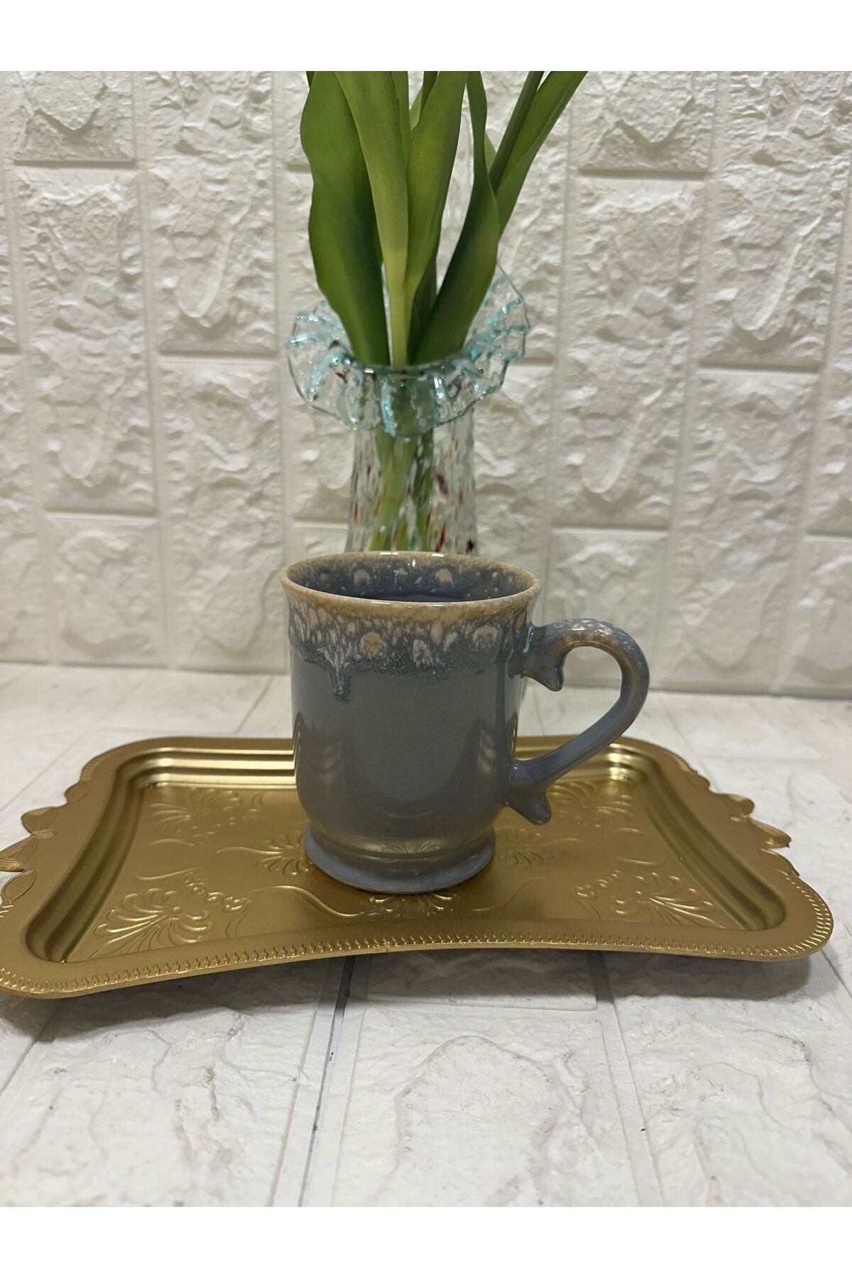 KUPA Mug El Yapımı Seramik 450 ml