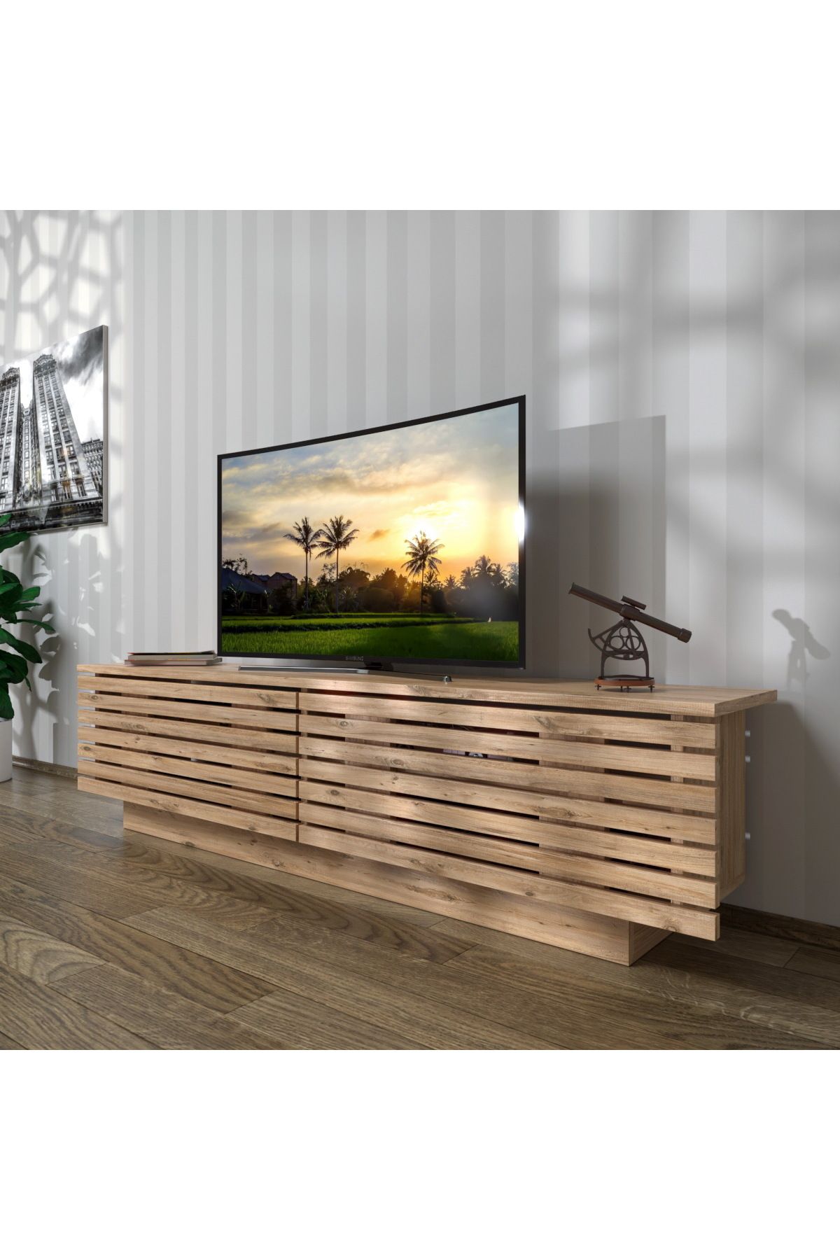 Home Art Design Sofya Tv Sehpası - Atlantik Çam