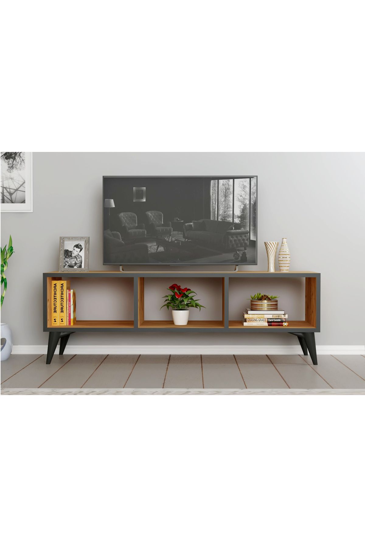 Home Art Design Efes 150 cm Tv Sehpası - Siyah