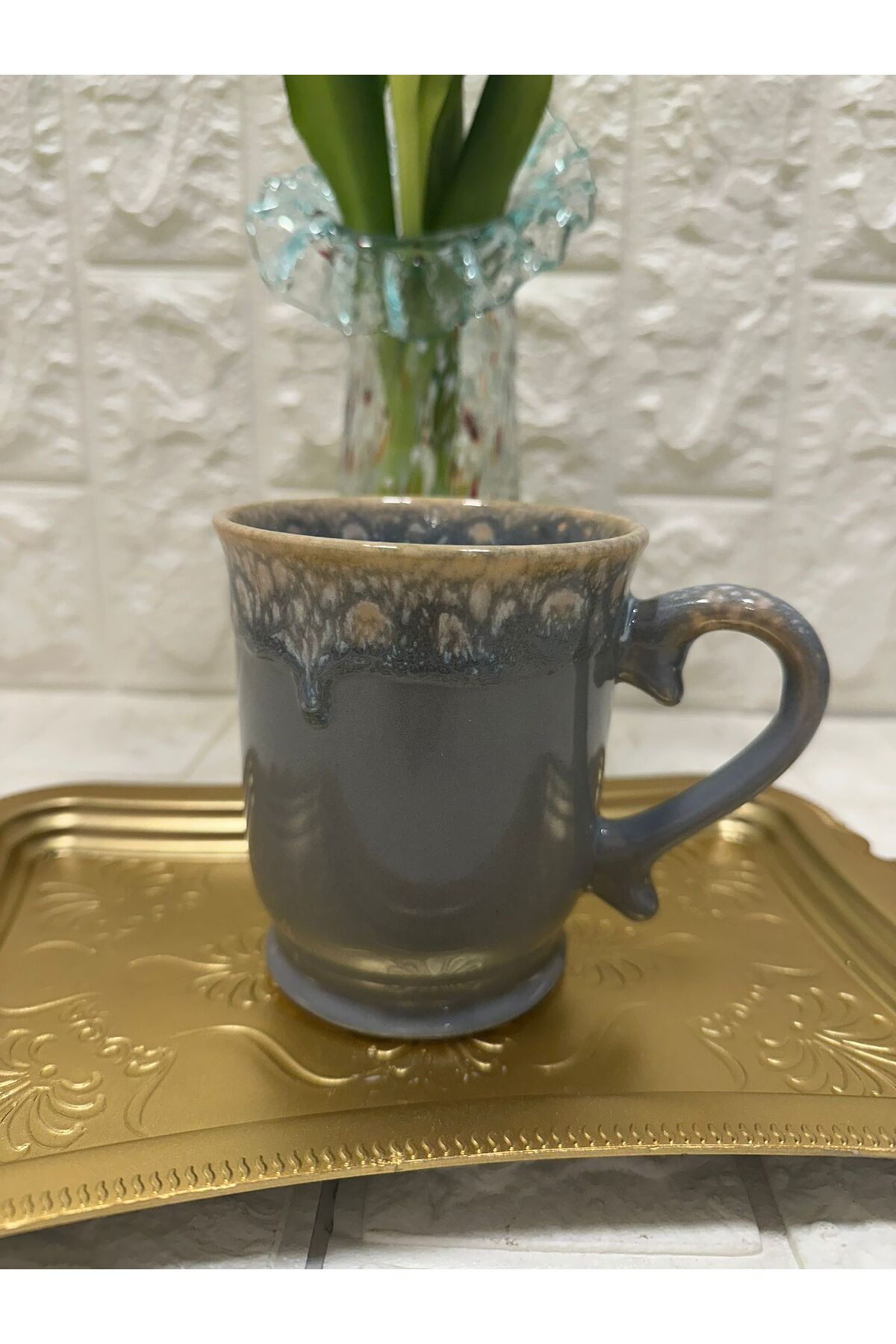 KUPA Mug El Yapımı Seramik 450 ml
