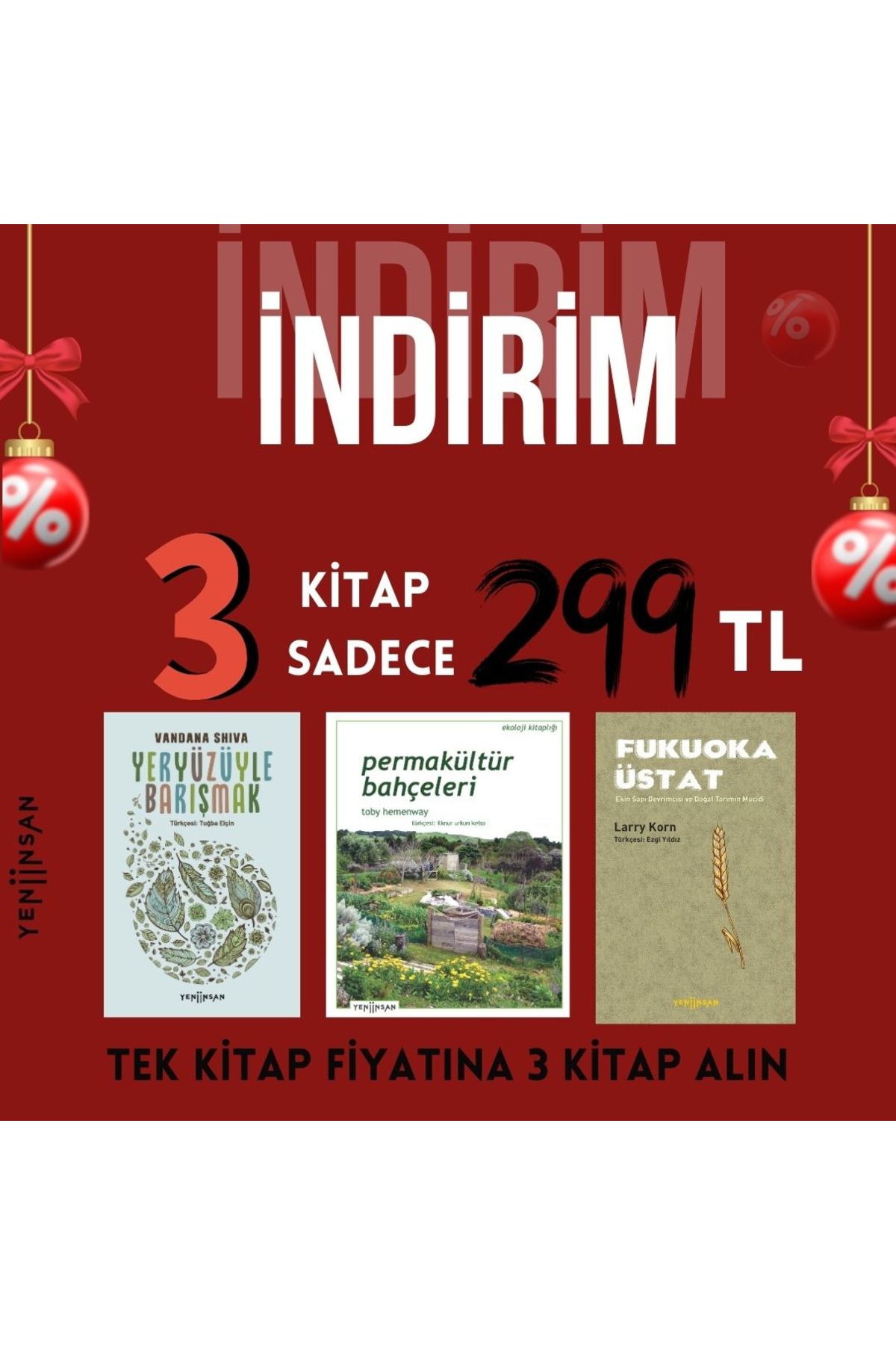 Yeni İnsan Yayınevi Üç Kitap Tek Fiyat