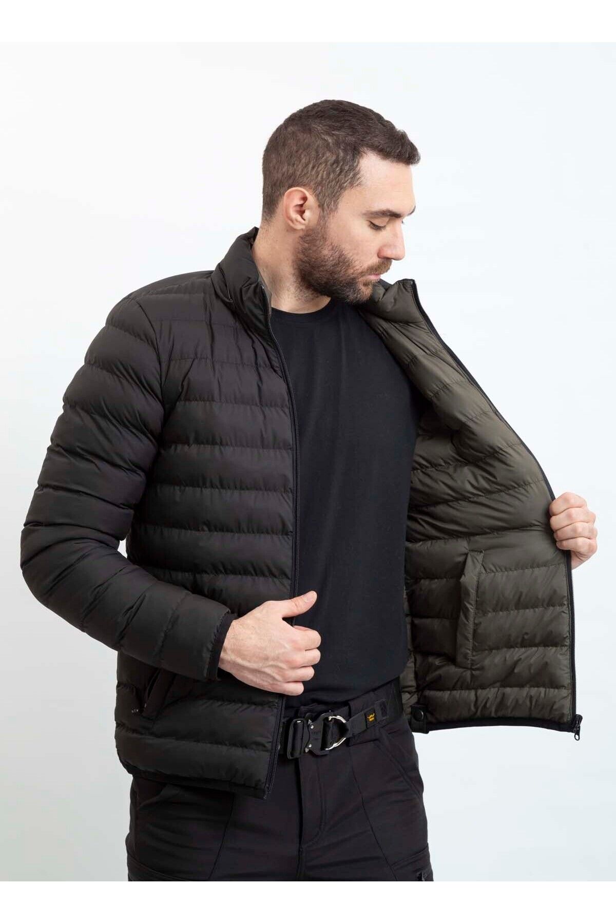 VAV WEAR 4IN1 Outdoor Tactical Coat دو طرفه بارانی ضد لک ضد باد بادشکن