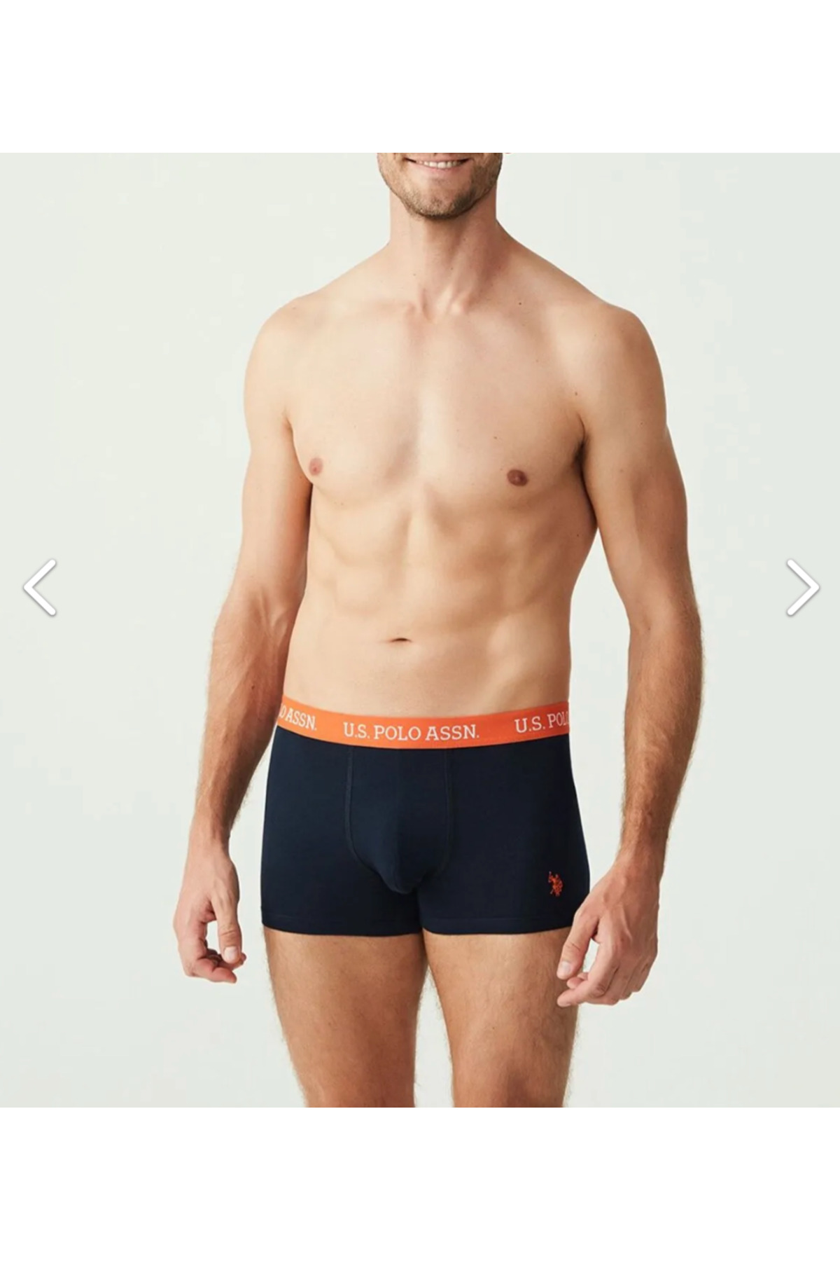 باکسر مردانه راسته فاق نرمال | یو ای پولو U.S. Polo Assn. Slendos- 80253 - تصویر 2