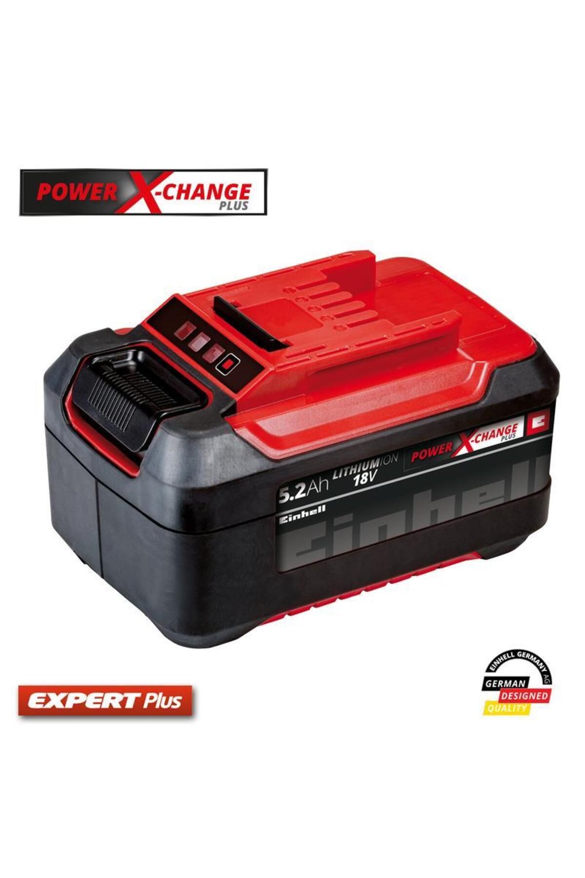 Einhell Power X-Change Li-on Akü 18 Volt 5,2 Ah Plus