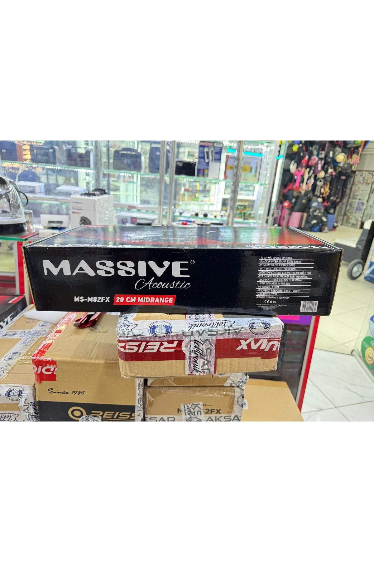 Massive Ms-m82fx 20 Cm Oto Midrange Hoparlör Deprem Serisi Massive Ms-m82fx 20 Cm Oto Midrange Hoparlör Deprem Serisi