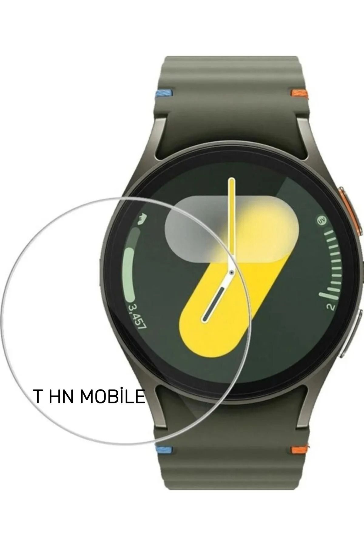 THN MOBILE Samsung Galaxy Watch 4 40mm Nano Ekran Koruyucu(2 ADET)