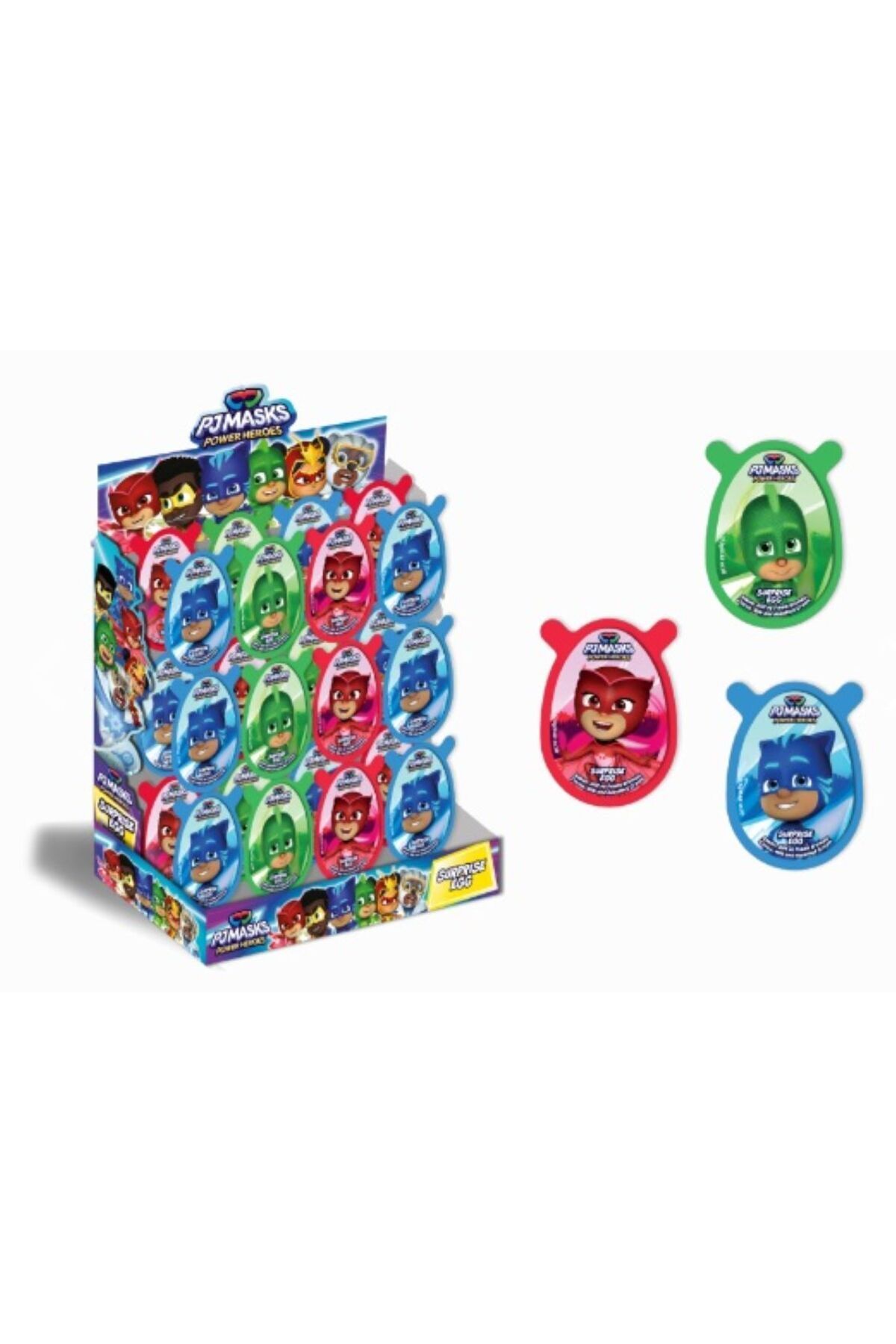 Target PJ Masks Çikolata Kremalı Sürpriz Yumurta 24 Adet