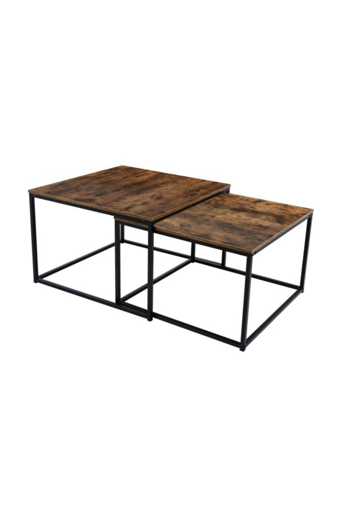 micasa-Melamine Rectangular Coffee Table Set 2