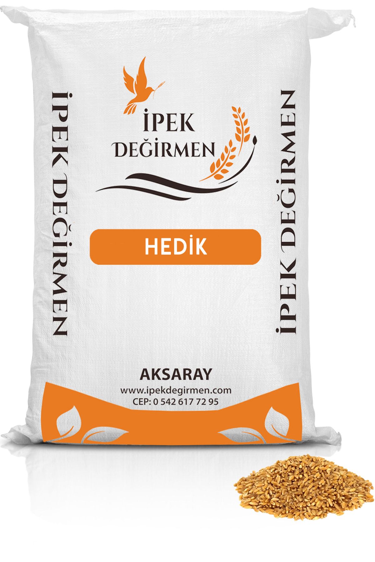 İpek Değirmen 1 Kg Hedik Buğday Dişlik Bulgurluk Hediklik Sert Buğday