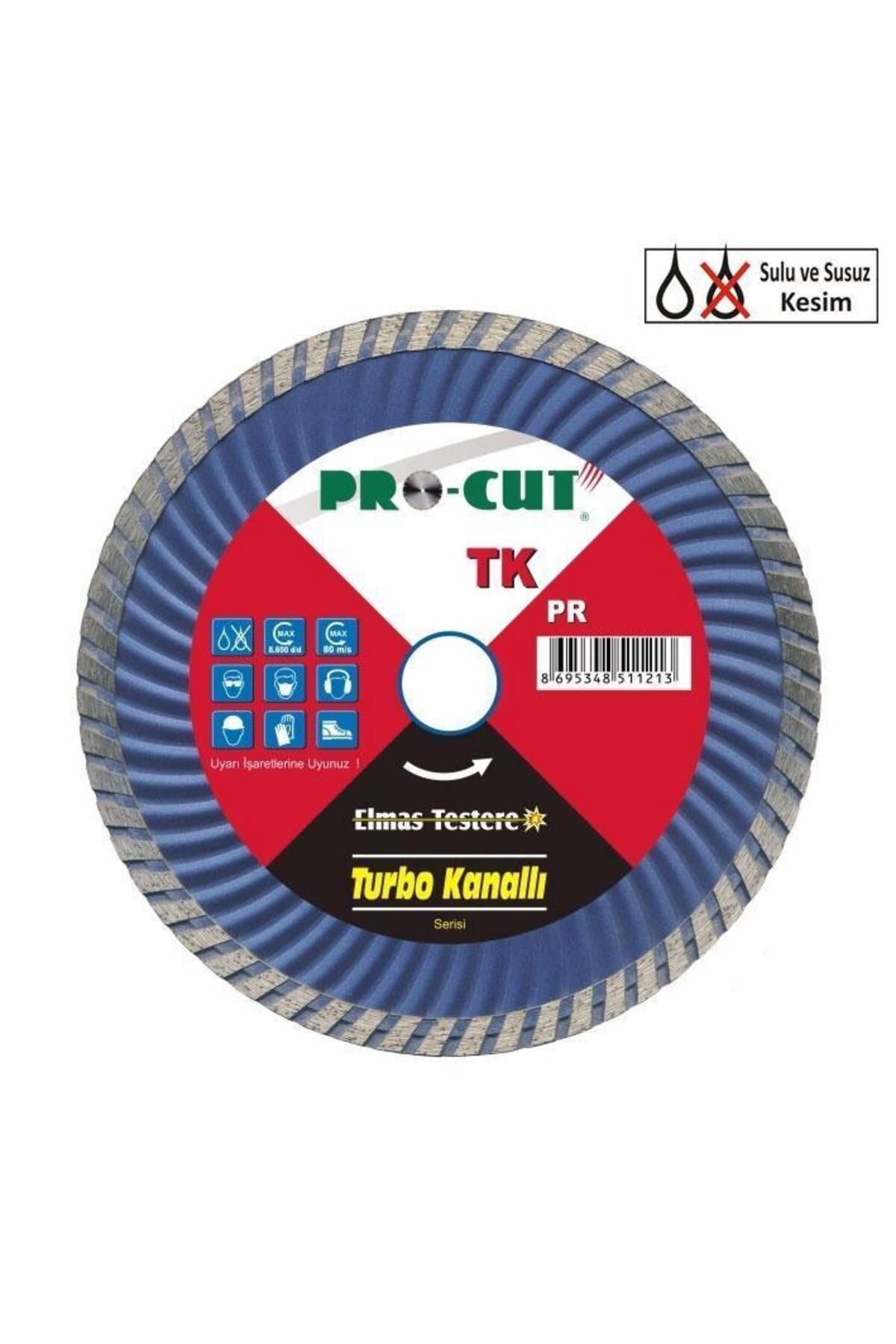 Pro-cut Procut TK 115 mm Turbo Kanallı Elmas Testere