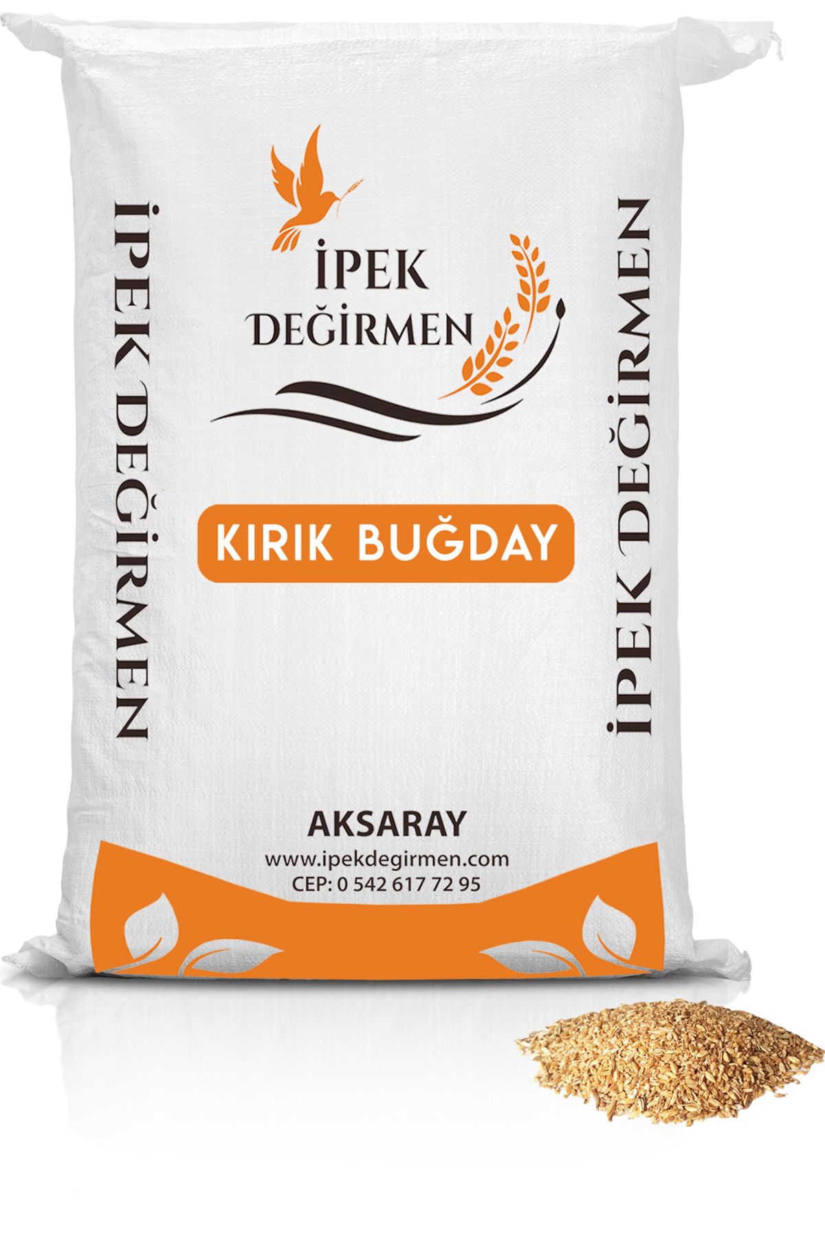 İpek Değirmen 3 Kg Beyaz Dövme Buğday Tarhanalık Çorbalık Kırık Buğday