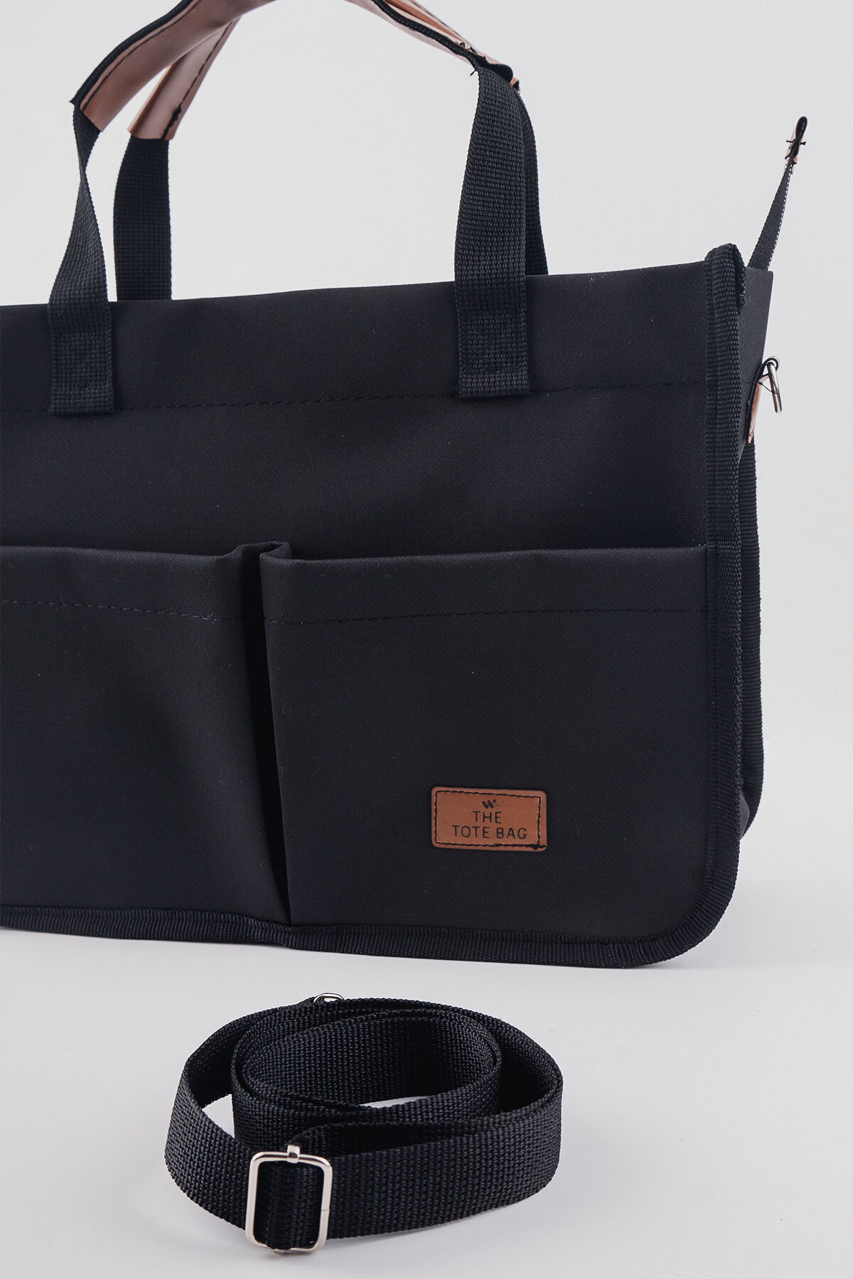 Woys Bags ÜÇ GÖZLÜ THE TOTE BAG CANVAS KADIN OMUZ ÇANTA fotoğrafı 4 (önizleme)