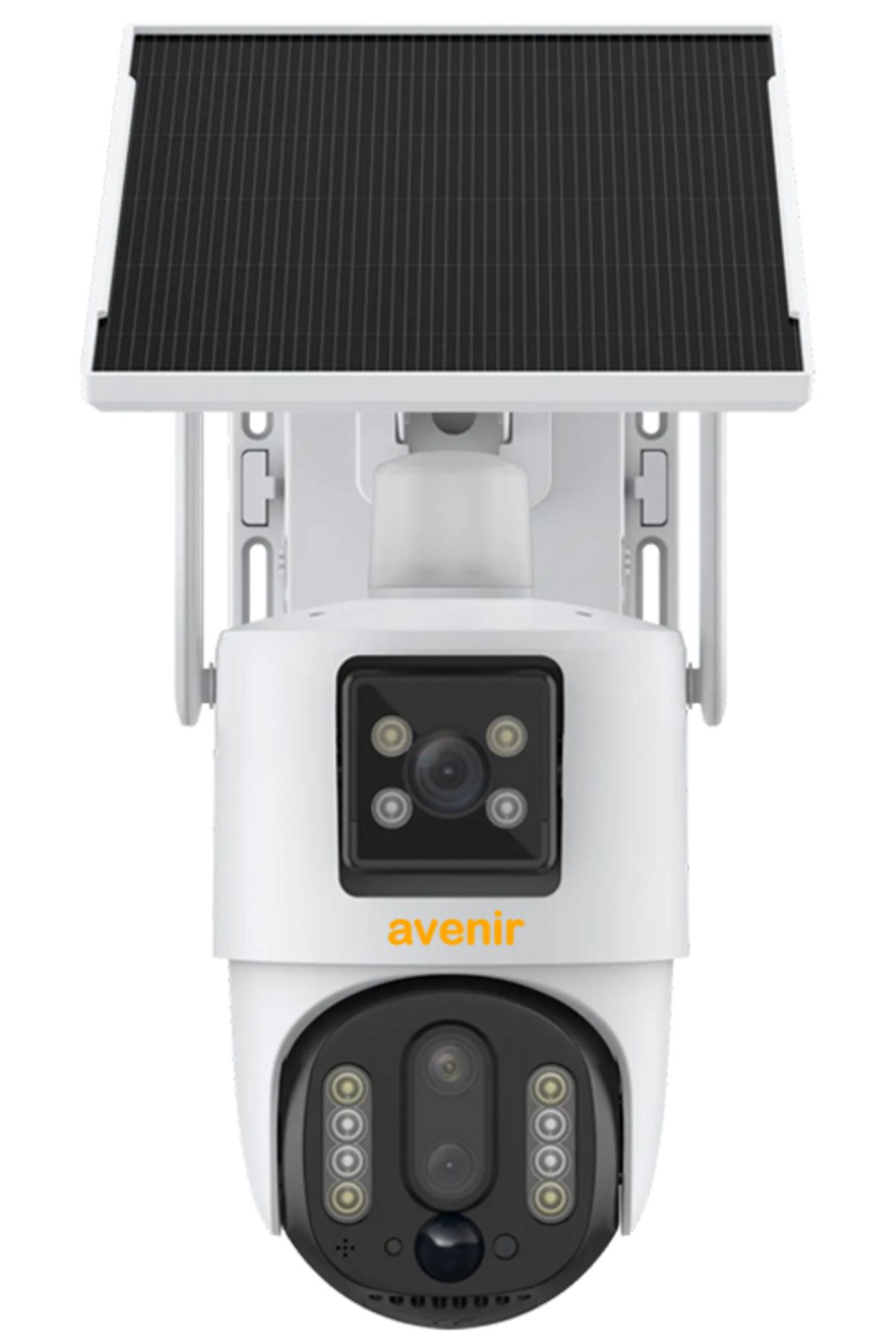 AVENİR Sılatech Av-m13 4g Simkartlı Solar Panelli 3 Lensli 12mp Full Color Çift Yönlü Ses Kamera Sılatech