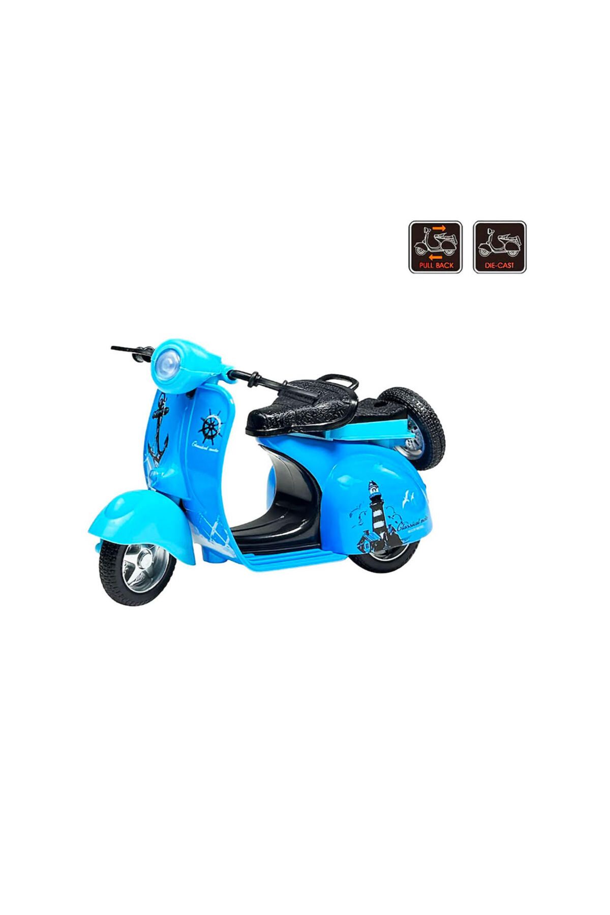 yiğit hediye Vespa Primevera Diecast Metal Motorsiklet