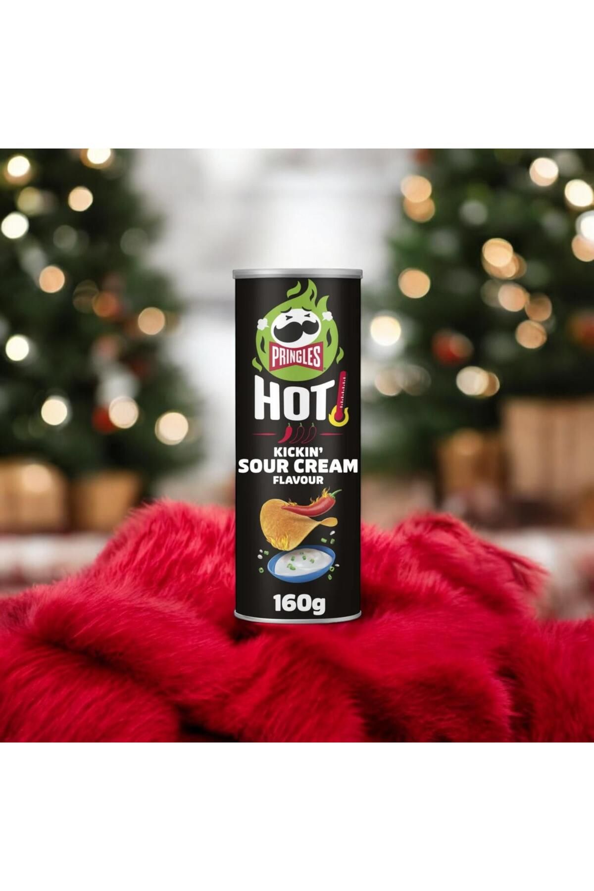 Pringles PRİNGLES HOT KICKIN SOUR CREAM 160 GR YENİ