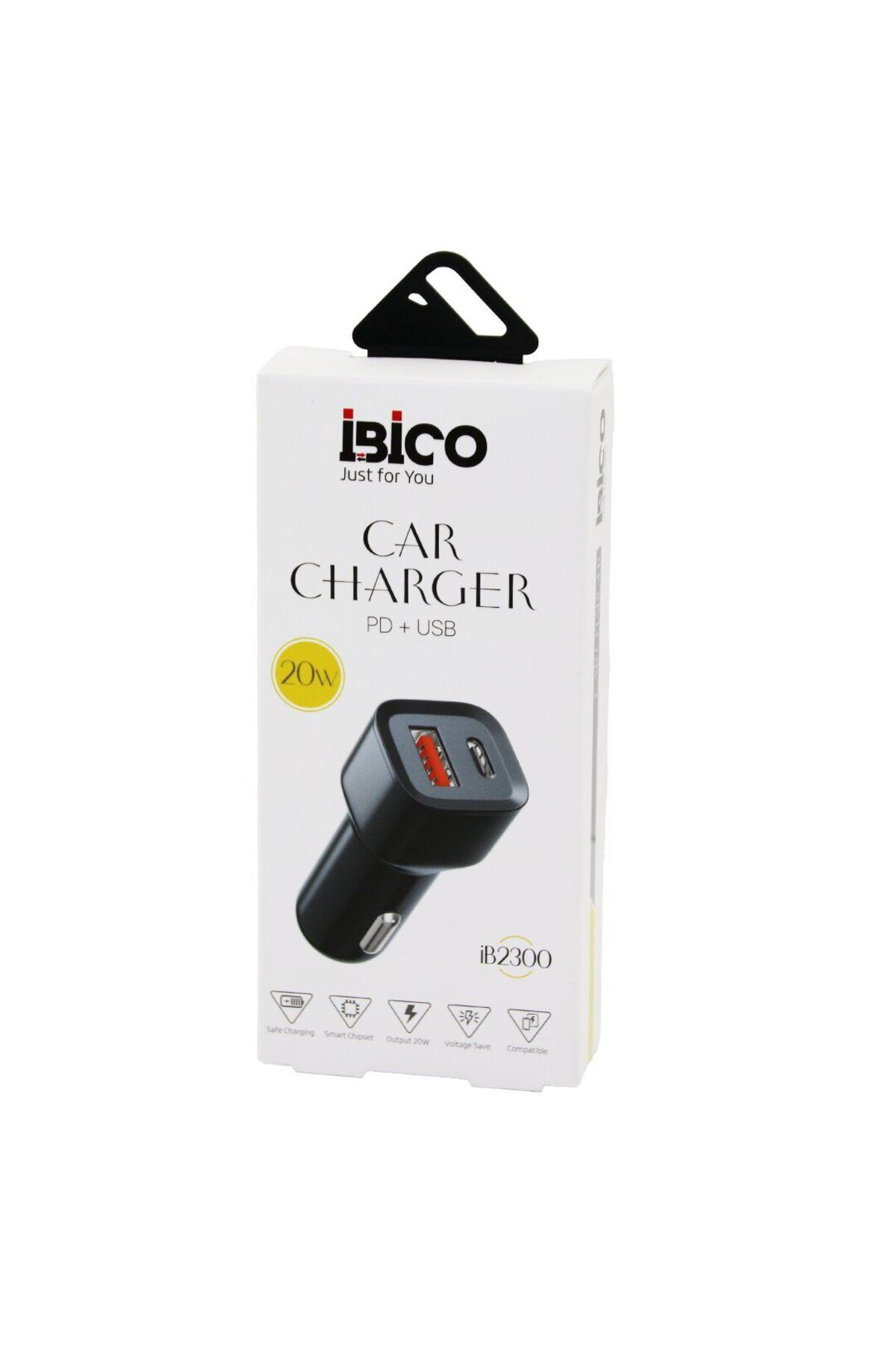 Go İthalat CAR CHARGER PD + USB OTO - ARAÇ ÇAKMAKLIK ŞARJ BAŞLIK 3.0 A 20W (4453)