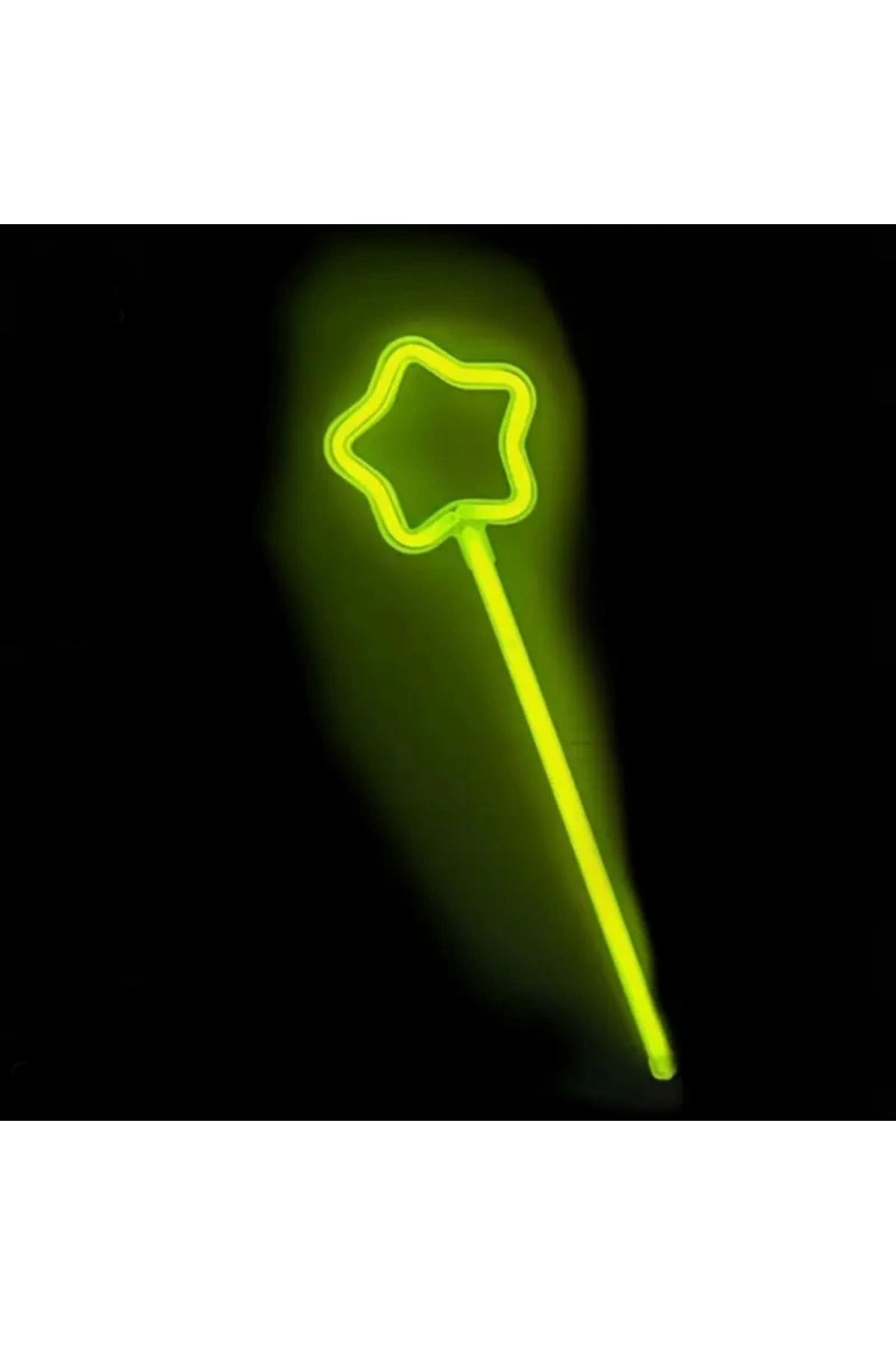 SYNOPE Çocuk Glow Stick Yıldız Asa Kırılınca Yanan Yıldız Çubuklar 6 Renk 6 Adet