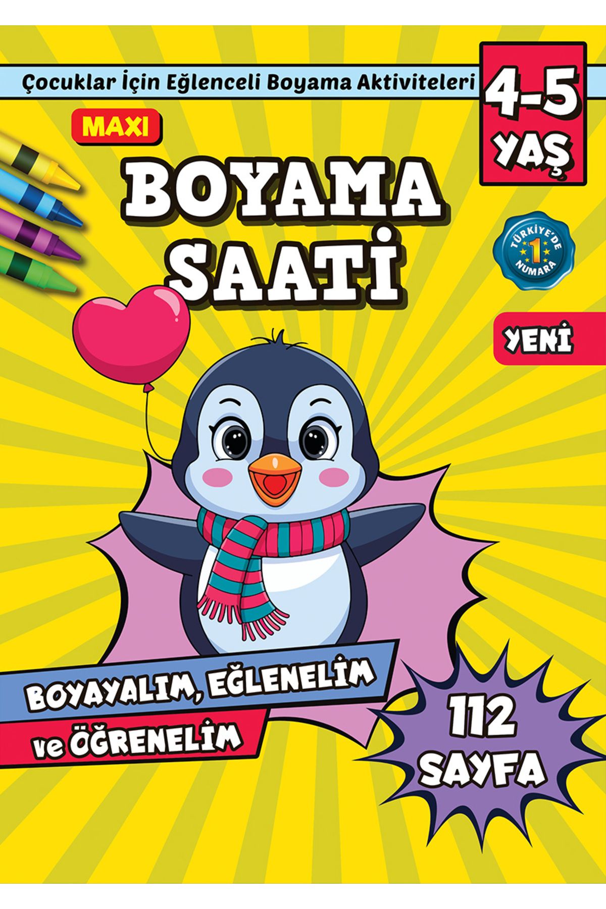 MAXİ Maxi Boyama Saati 011