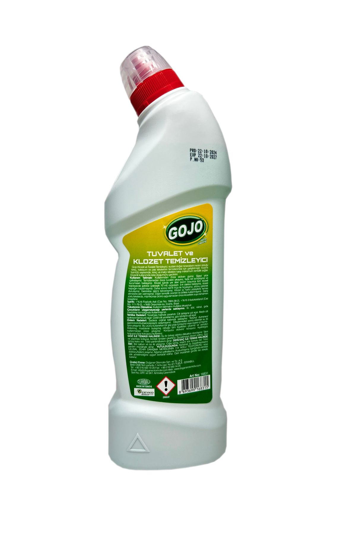 Gojo Tuvalet Ve Klozet Temizleyici 750 ml