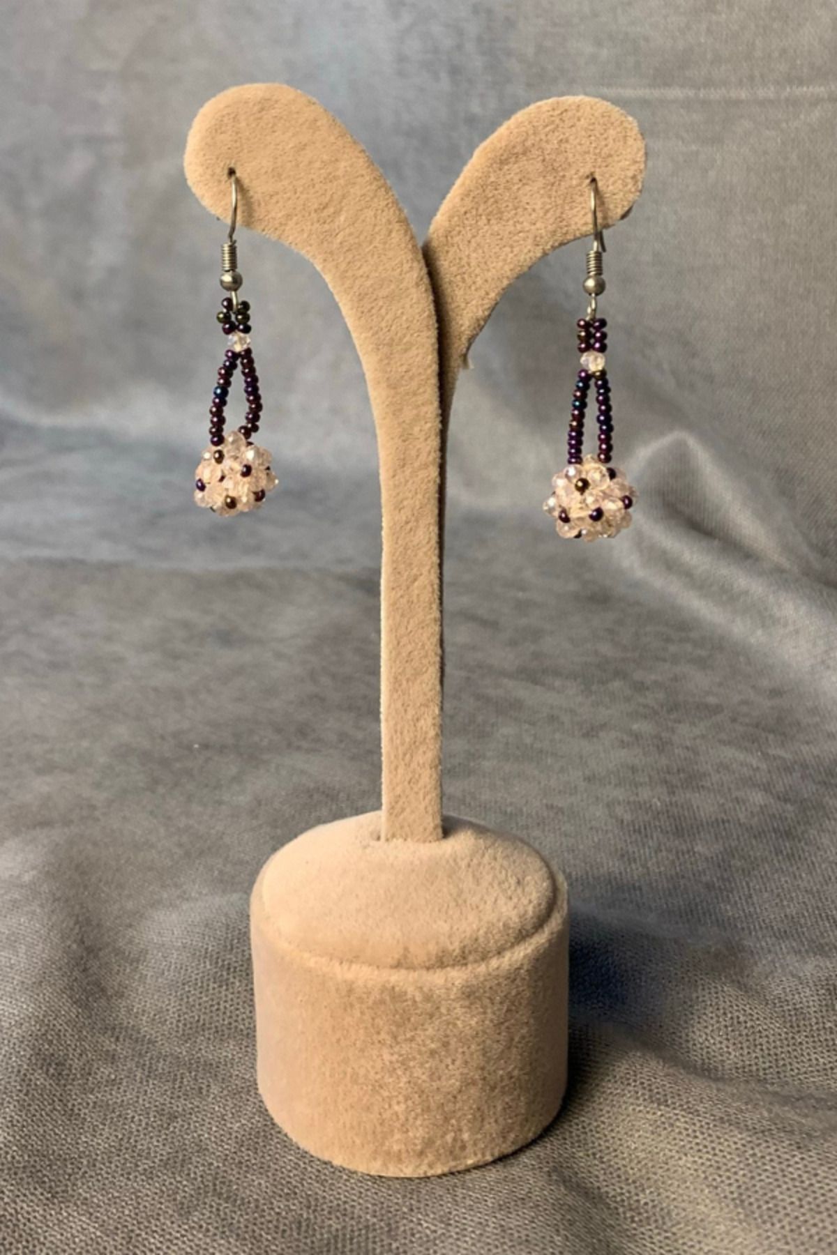 Uretti-- Özlem 9422 Handmade Necklace - Bracelet - Earrings Set of 3 5