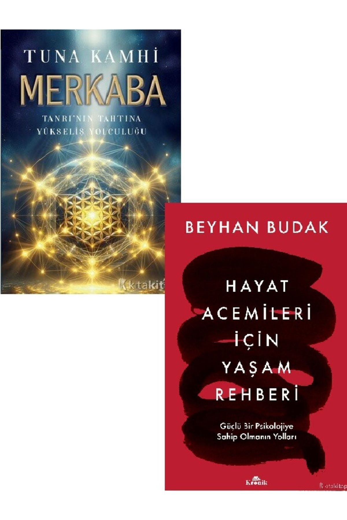 Destek Yayınları Merkaba - Hayat Acemileri İçin Yaşam Rehberi-Beyhan Budak-Tuna Kamhi 2 KİTAP ( ÜCRETSİZ KARGO )